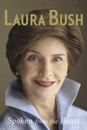 Another co-worker is reading Laura Bush's memoir, Spoken from the Heart: